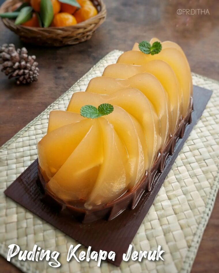 Resep Puding Kelapa Jeruk Dari pr.ditha