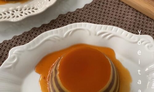 Puding Lapis Coklat Keju Kukus