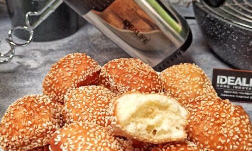 Roti Bantal/ Odading - Kue dari Wijen