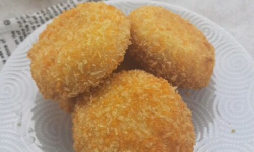 Roti Tawar Goreng Isi Coklat Dan Mozarela