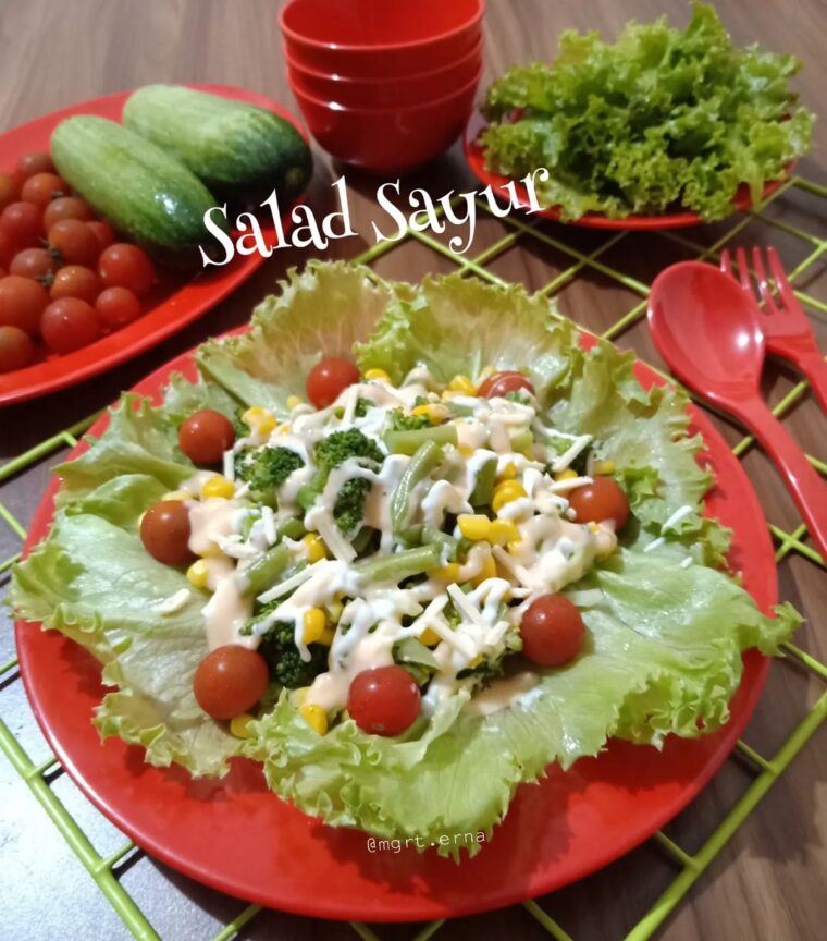 Resep Salad Sayur Dari mgrt.erna