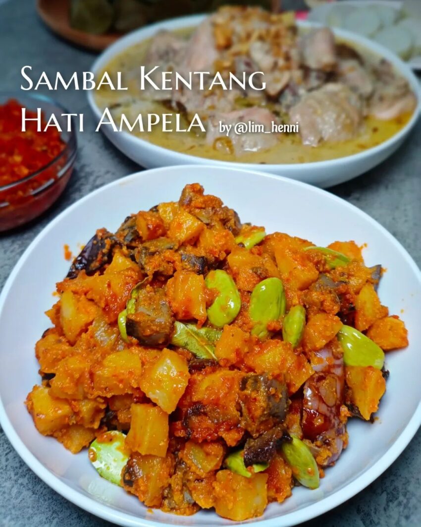 Resep Sambal Kentang Hati Ampela Dari Lim Henni