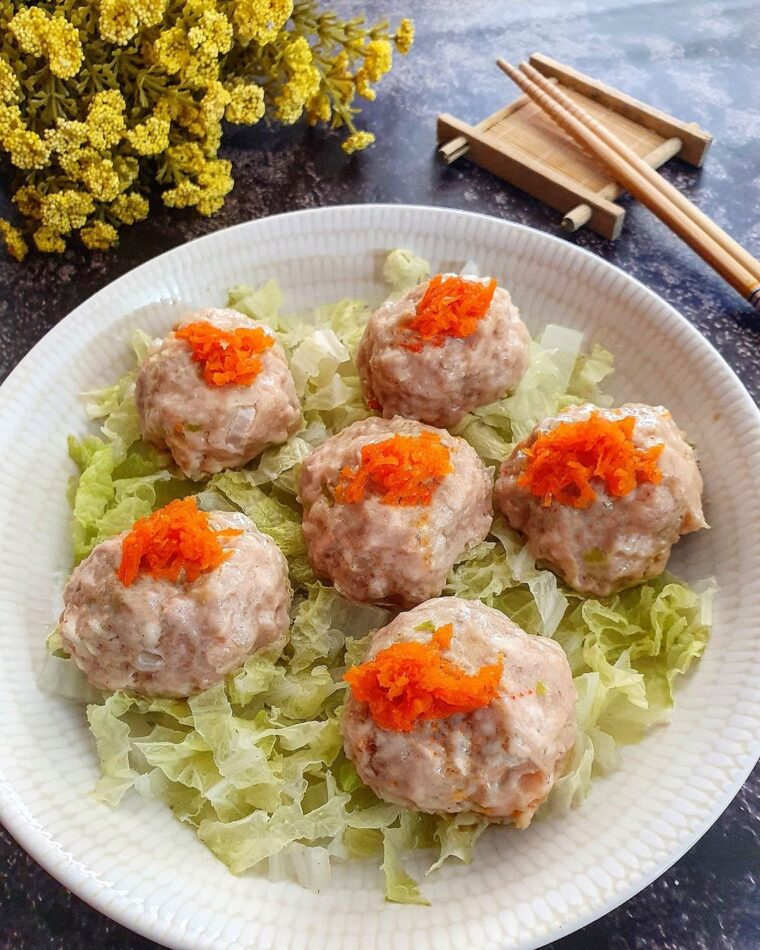 Resep Steam Bola Daging Dari yscooking