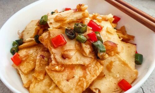 Stirfry Fish Cake (Eomuk Bokkeum)