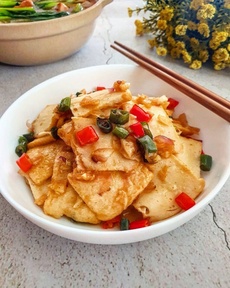 Resep Stirfry Fish Cake (Eomuk Bokkeum) Dari yscooking