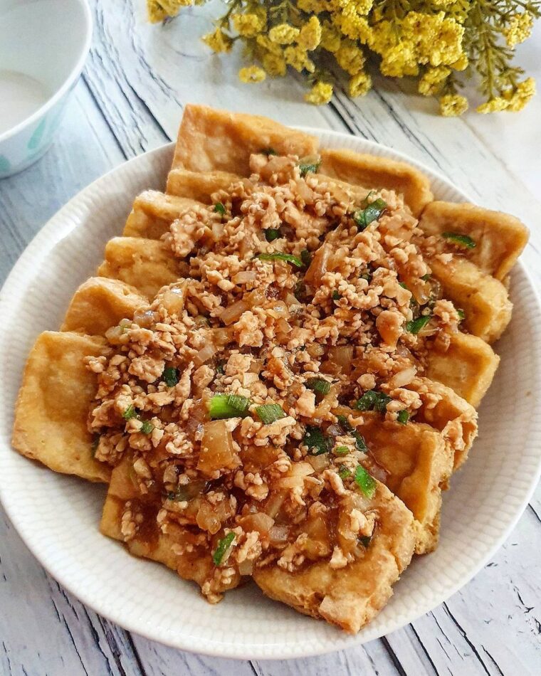 Resep Tahu Goreng Siram Dari yscooking