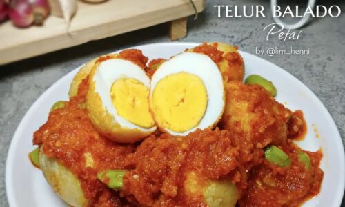 Telur Balado Petai