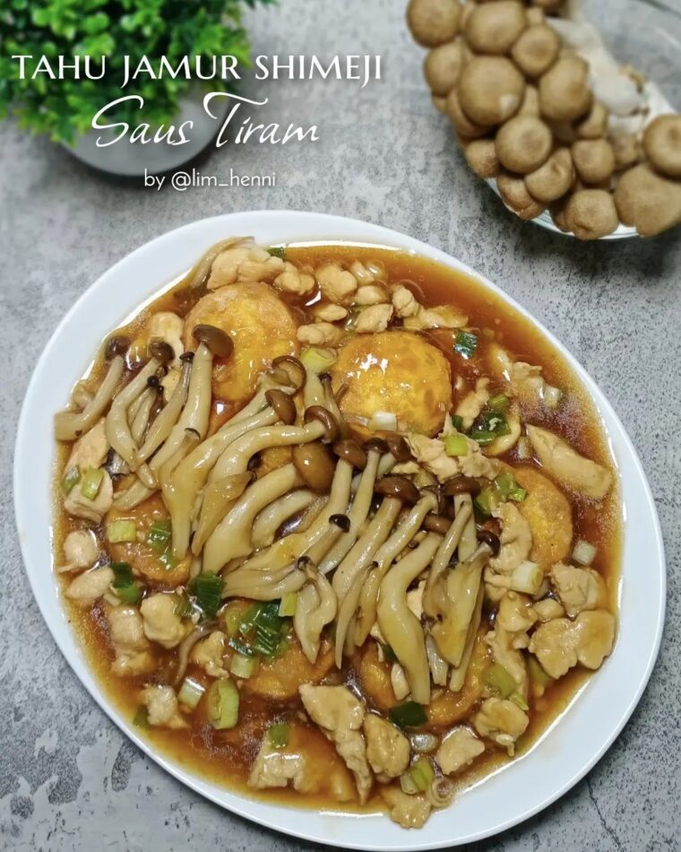 Resep Tofu Jamur Saus Tiram Dari lim_henni