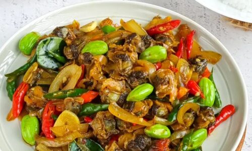 Tumis Pedas Kerang Dara