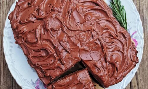 Zucchini Brownie - Kue dari Gula Merah dan Tepung Terigu