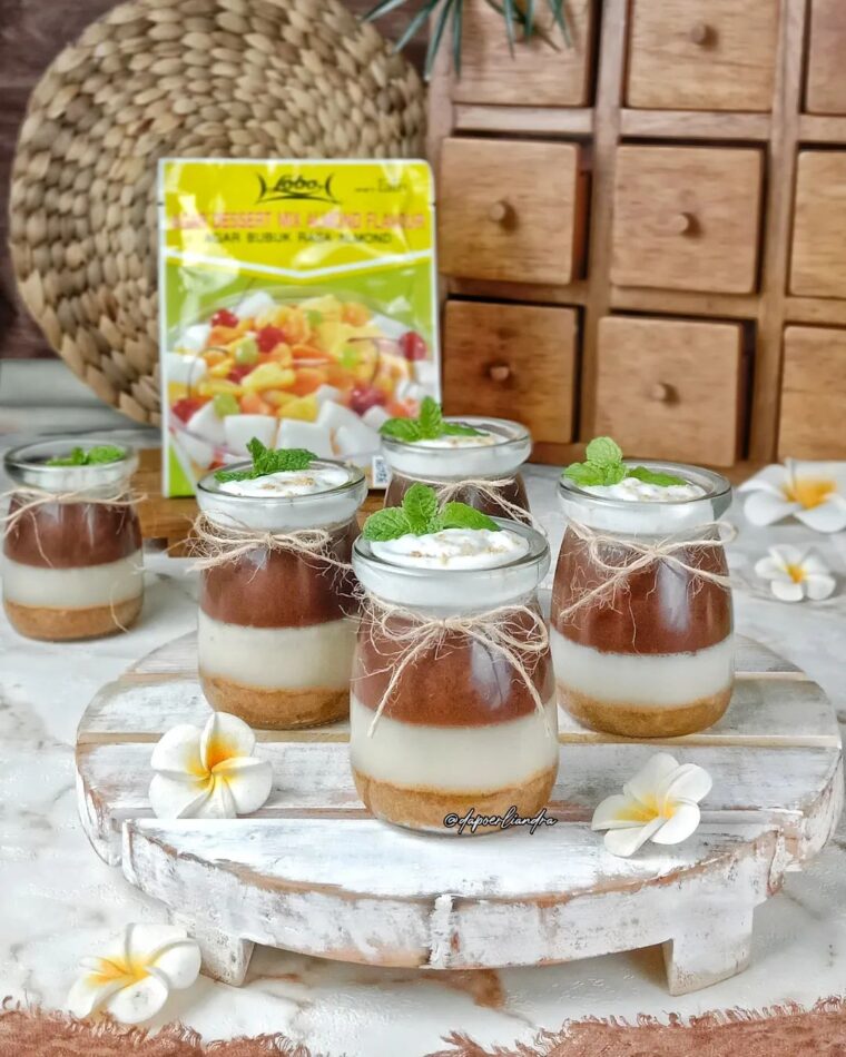 Resep Almond Coklat Puding Pie Dari dapoerliandra