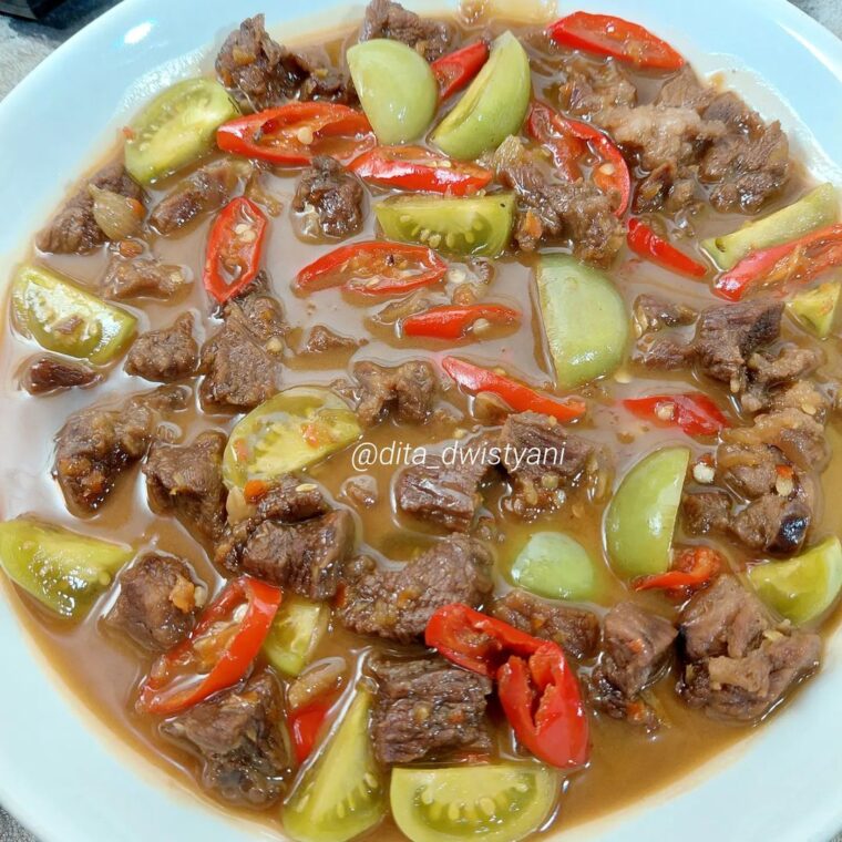 Resep Asem Asem Daging Dari dita_dwistyani