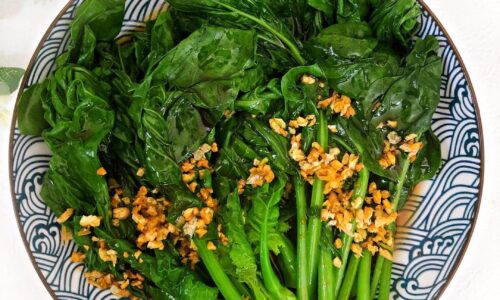 Baby Kailan Saus Tiram / Chinese Broccoli With Oyster Sauce