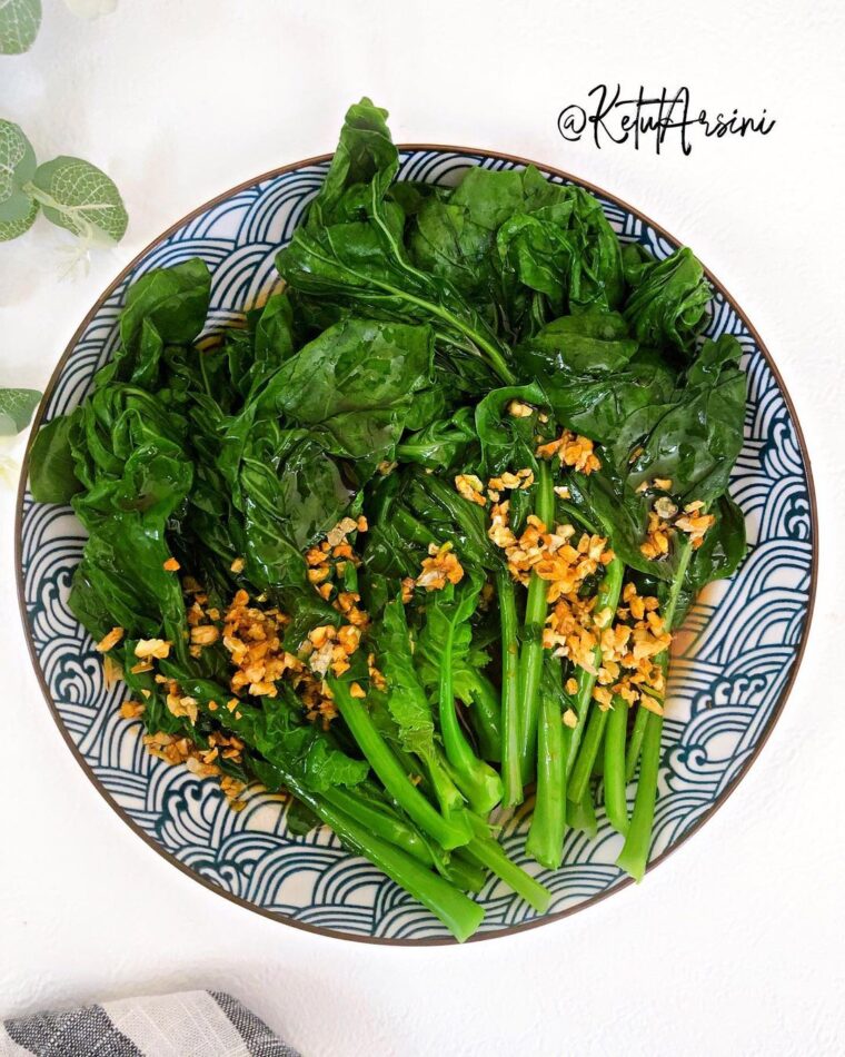 Resep Baby Kailan Saus Tiram / Chinese Broccoli With Oyster Sauce Dari ketutarsini