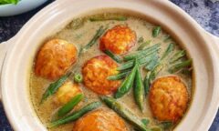 Resep Buncis Telur Kuah Santan Dari yscooking