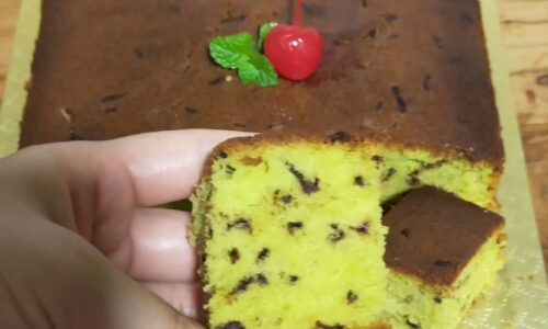 Butter Cake Pandan Meses