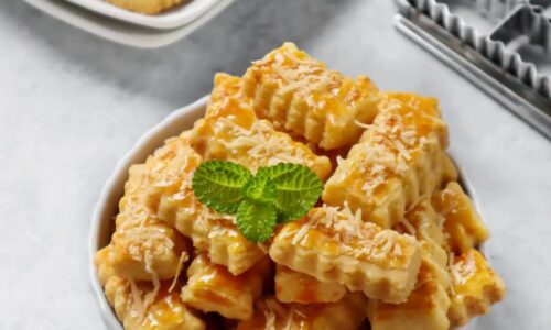 Cheddar Kaastangel (Tanpa Telur)