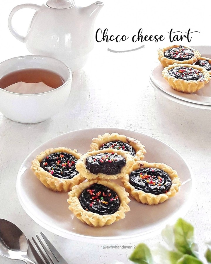 Resep Choco Cheese Tart Dari evhyhandayani2