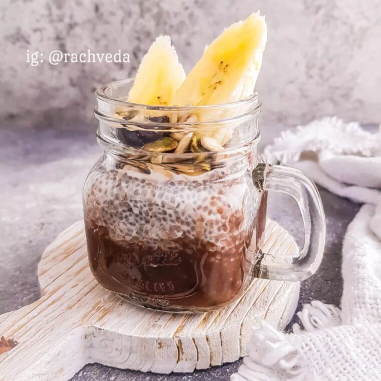 Resep Choco Oatmeal Chia Seed Pudding Dari rachveda