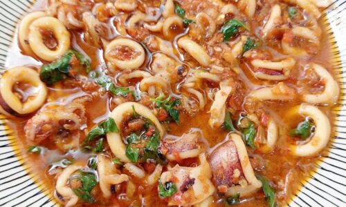 Cumi Masak Kuah Kemangi