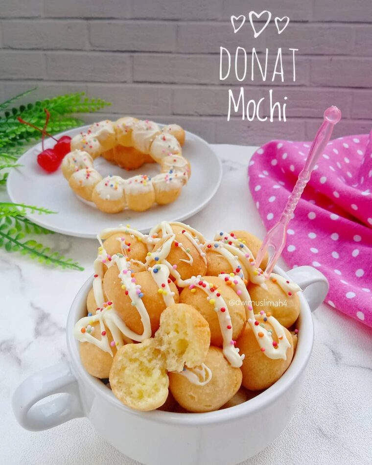 Resep Donat Mochi Dari dwimuslimah4