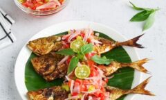 Resep Ikan Bakar Sambal Matah Kecombrang Dari qiutin.kitchen