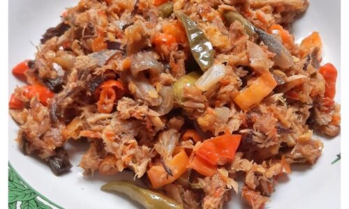 Iseng Cakalang Mercon - Masakan dari Cakalang