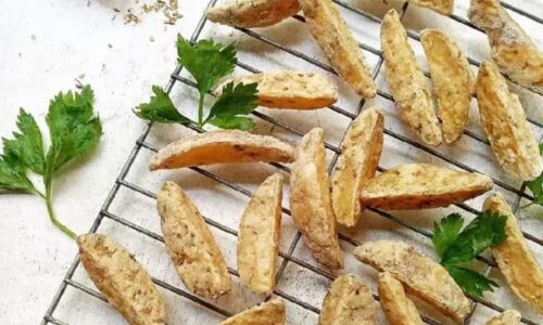 Kentang Panggang Tepung Bumbu