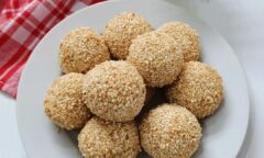 Resep Klepon Mochi (Klepon Coklat Wijen) Dari birgittawang_