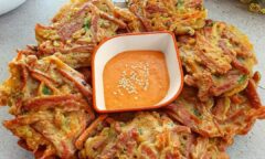 Resep Korean Sausage Pancake Dari yscooking