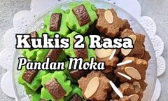Resep Kukis 2 Rasa Pandan Moka Dari tyasprabowo