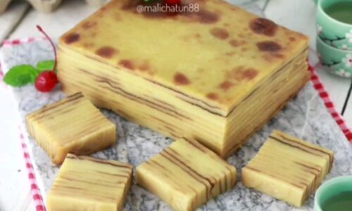 Lapis Engkak Ketan Durian