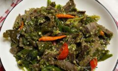 Resep Lidah Sapi Cabe Ijo Dari intanratih_