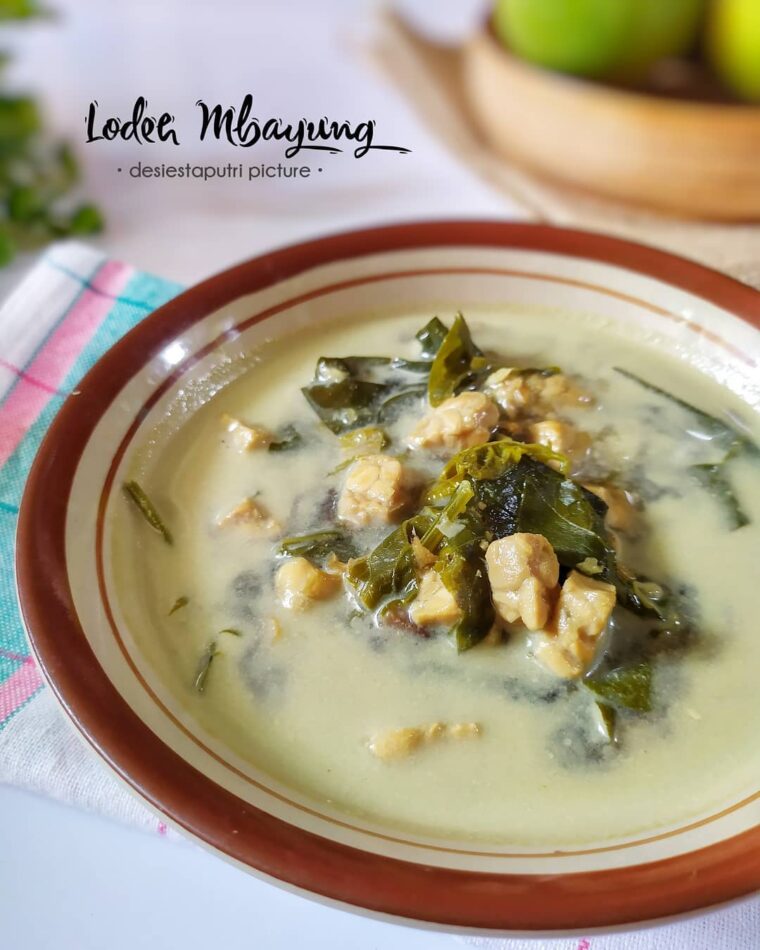 Resep Lodeh Mbayung ( Lembayung ) Dari desiestapp