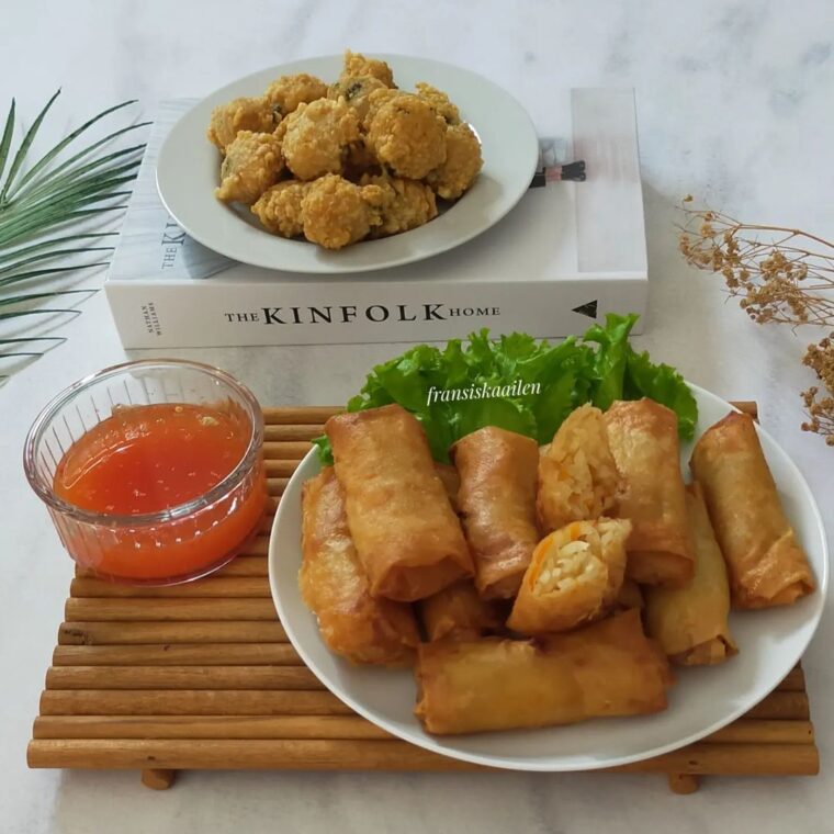 Resep Lumpia Goreng Isi Bangkuang Dari fransiskaailen