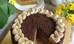 Resep Mocha Cake Toping Meses Dari elvynnofianti
