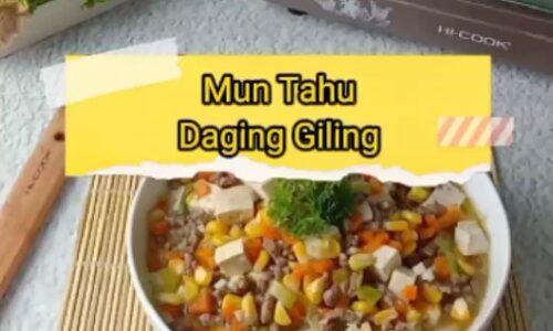 Mun Tahu Daging Giling