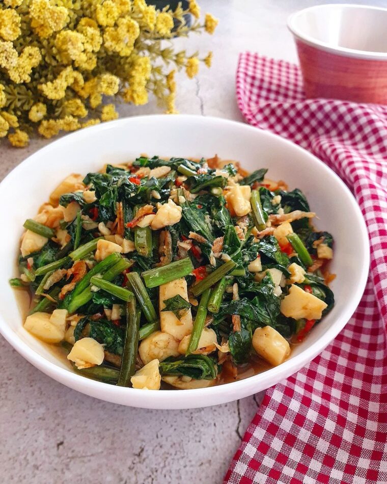 Resep Oseng Kangkung Tofu Dari yscooking