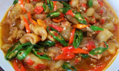 Oseng Kikil - Masakan dari Kikil