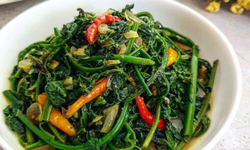 Oseng Pakis Bumbu Kuning - Masakan dari Pakis