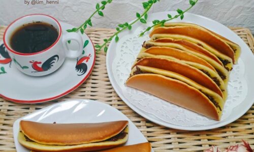 Pancake Lipat (Isi Coklat Meses)