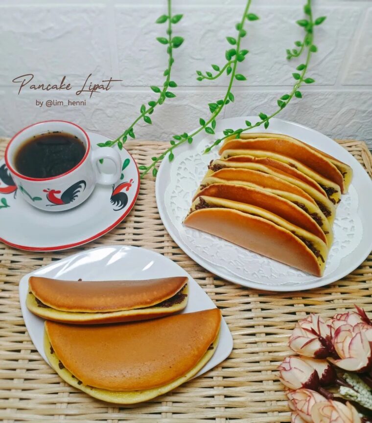 Resep Pancake Lipat (Isi Coklat Meses) Dari lim_henni