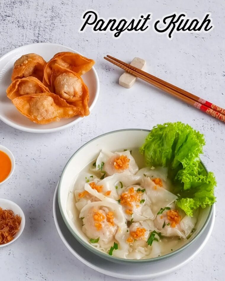 Resep Pangsit Rebus Dari qiutin.kitchen