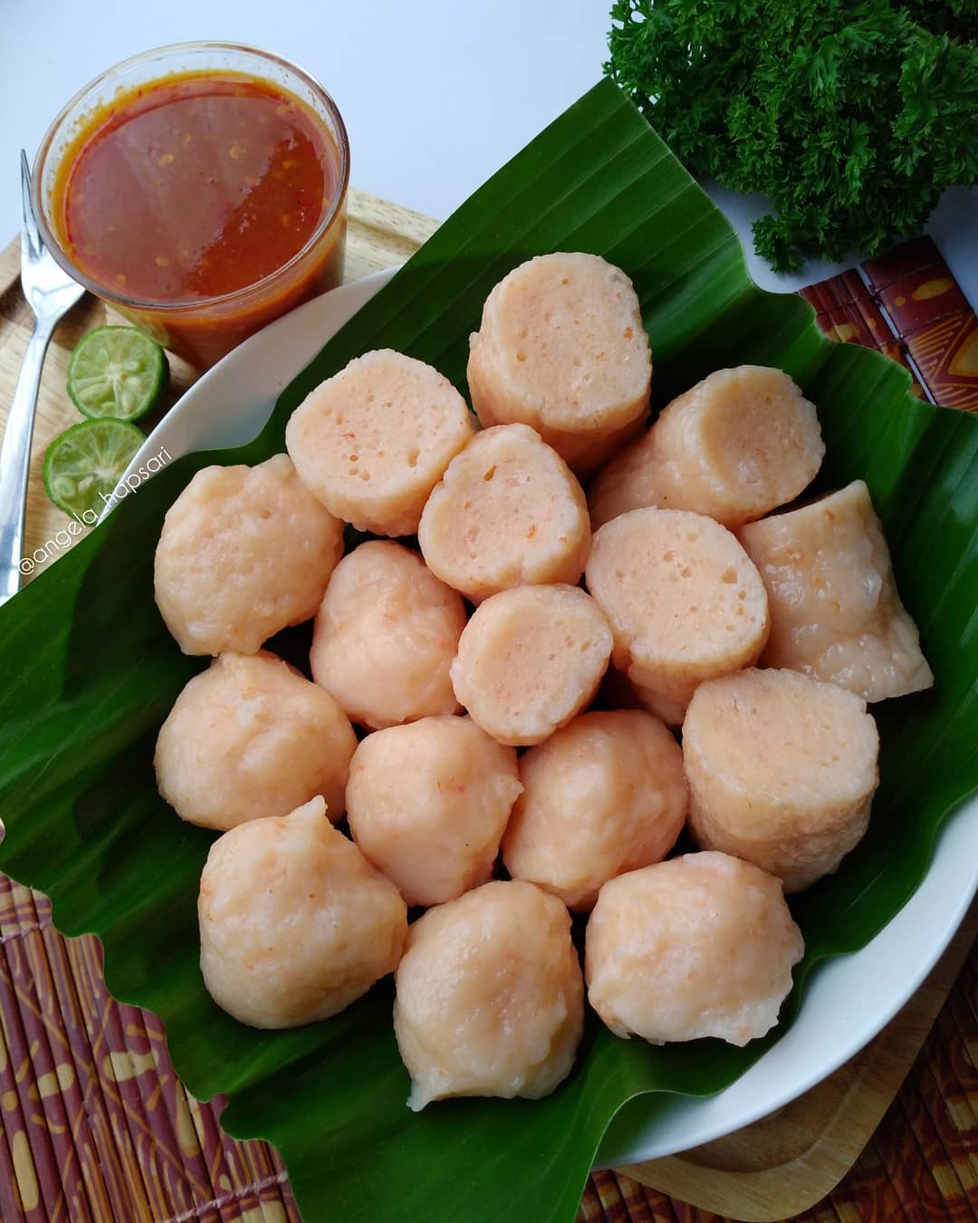 Resep Pempek Udang Dari Angela Hapsari