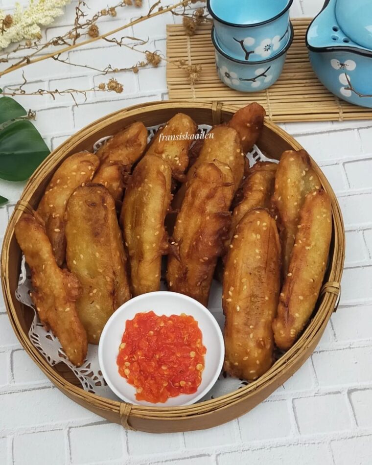 Resep Pisang Goreng Wijen Sambal Ebi Dari fransiskaailen