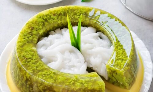 Pudding Lumut Mentega