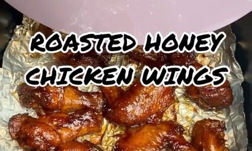 Roasted Honey Chicken Wings