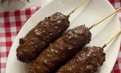 Resep Sate Pisang Coklat Mozarella Dari intanratih_