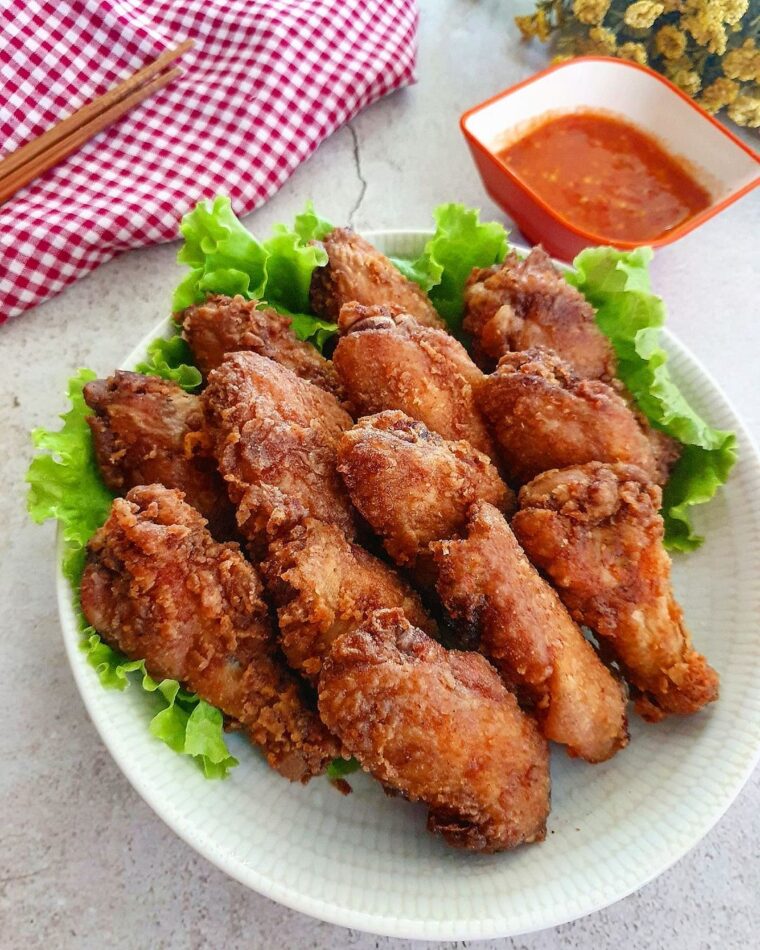 Resep Sayap Ayam Crispy Bumbu Ngohiong Dari yscooking