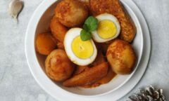 Resep Semur Tempe Telur Kentang Dari vhe.veronicaa